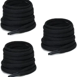 house of common Shoe Lace Black Boot sports Oval 120CM Shoe Lace-image-58