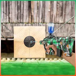 AUG Foam & Small Balls Blaster Gun with 5500 Balls 65ft Range Rechargeable Water Gun-image-75