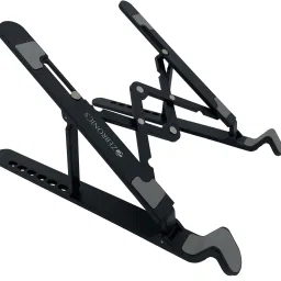 ZEBRONICS ZEB NS-1500 laptop stand with 7 Angles adjustable Tabletop(BLACK) Laptop Stand-10