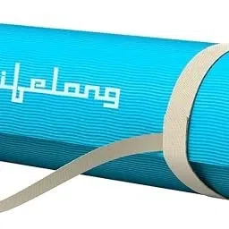 LLYM96 EVA Material Anti-Slip Blue 6 mm mm Yoga Mat-image-31
