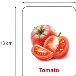 gurukanth Vegetables Flash Cards Easy & Fun way of Learning image 3