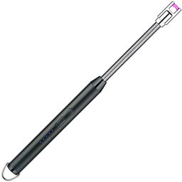 WRADER Long Neck 360 Degree Flexible Electric Lighter for Gas Flameless Lighter for Candle Gas Stove BBQ with Hanging Buckle Cigarette Lighter-0