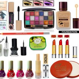 Makeup Kit OF 16 Makeup Items For Girls & Women Ck13-23