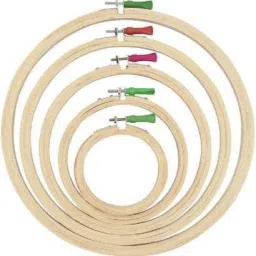 Wooden Embroidery Hoop/Frame for Crafters -Set of 5 of Different Sizes 5, 6, 8, 10, 12 Inches Embroidery Hoop-21