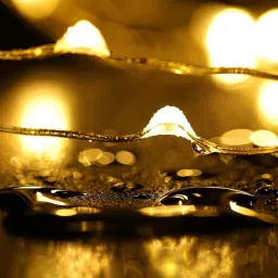 oneclickpicks 20 LEDs 3.05 m Yellow Steady String Rice Lights image 5