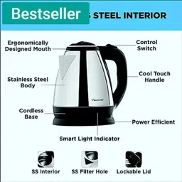 rgsmart 83R_VIP Kettle Enjoy luxurious sips with the 1.8L kettle. Electric Kettle-picture-17