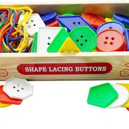 little genius SHAPE LACING BUTTONS image 2