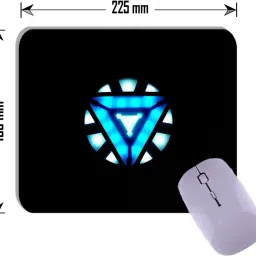 Gfylo Arc Reactor Iron Man Printed Mouse pad Smooth Surface and anti-Slip Mousepad image 2