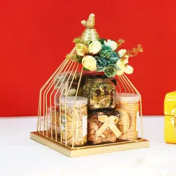 Metal Hamper Basket with Bird Design: Add Whimsical Charm to Your Home Iron Fruit & Vegetable Basket-image-25