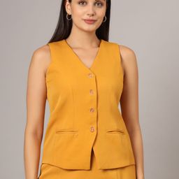 brinns Solid Women Waistcoat-picture-9