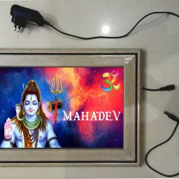 MAHADEV JI FRAME 15.5 inch LED PHOTO FRAME-image-5