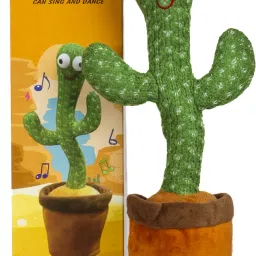 Dancing Cactus Rechargeable Toy, Singing and Wriggling Recording, Talking Toy-20