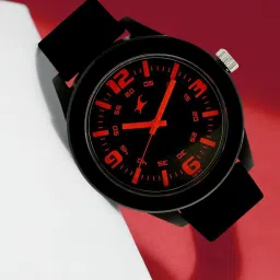 Neon Analog Watch- For Men NT38003PP13W-picture-26