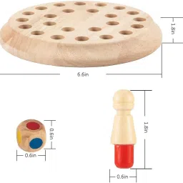 banqlyn Colorful Memory Chess, Funny Block Board Game, Early Educational Toy Educational Board Games image 3