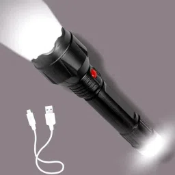 500 Meter Long Beam 2 in1 Waterproof Led Flashlight Torch With Rechargeable Torch-11