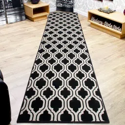 Black Cotton Runner-20