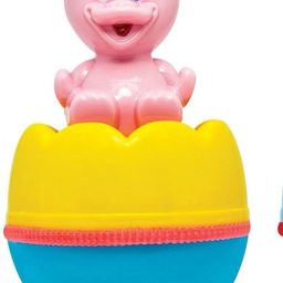 Toy Mall Musical Rhythm Roly Poly for Infants. (Duck) Rattle-3