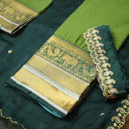 Self Design Semi Stitched Lehenga Choli-image-79