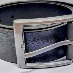 Men Grey Genuine Leather Belt-image-84
