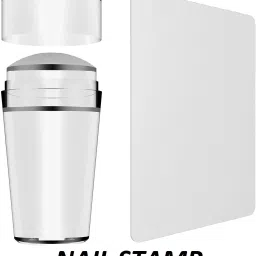 Jelly Nail Stamping Stamper Transparent Silicone Head with Lid-image-59