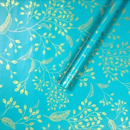 Floral & Botanical Green, Gold Wallpaper-image-7