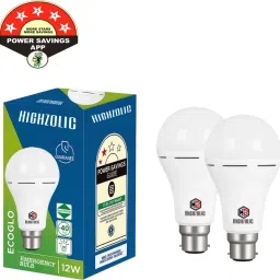 Power Failure Bulbs – 2 Pcs 12W 3 hrs Bulb Emergency Light-image-60