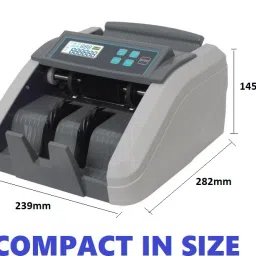 KK MART Money Counting Machine with Fake Note detector, Updated with All New Notes Note Counting Machine image 3