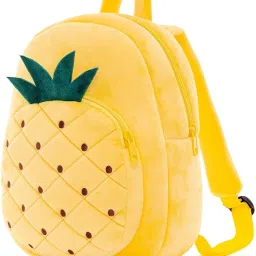 Pineapple Toddler School Bag Plush Bag Kids Bag for 2 to 5 year Child (10 L) School Bag-image-74