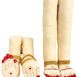 Varalakshmi Hands and Legs Set / Lakshmi Devi Hands and Legs for Varalakshmi Decorative Showpiece - 40 cm-image-26