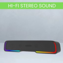 Clairbell Audio Bar (PORTABLE HOME THEATER SOUNDBAR) Dynamic Thunder Sound & RGB LightW39 25 W Bluetooth Soundbar-picture-18