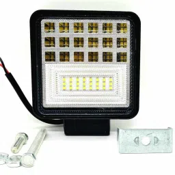 42 Led (84 W, 12V-32V DC, White) Fog Lamp Car, Motorbike LED (12 V, 84 W)-25