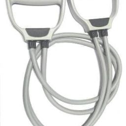 Double Toning Heavy Tube for Exercise/Workout/ Stretching With Foam Handle Resistance Tube-image-99