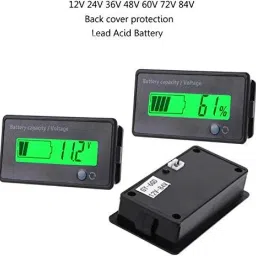 roboway 12-84V Battery Indicator Display Charge Percentage of E-Rickshaw & E-Bikes Digital Battery Tester image 2
