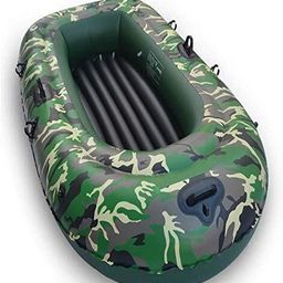 iris Durable PVC Boat Portable Blow Up Raft for Fishing, Lake, Pool & Water Sports Inflatable Kayak Water Raft-picture-14