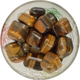 Yellow Brown Tiger Eye Healing Tumbled Reiki Crystal Stones - 100 grams (Pack of 5-7 Pc) Polished Asymmetrical Crystal Stone-image-17