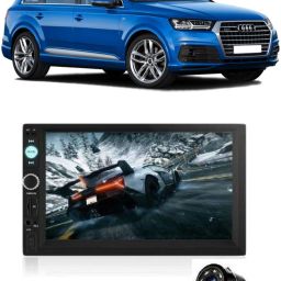 7Inch HD DoubleDin TouchScreen with Rear View Camera Support With Camera D-505 Car Stereo-image-24