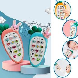 Smart Kids Rabbit Phone, Musical Sound Toys, Best Gift For Kids_VR140-17