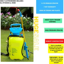 MANUAL SPRAY PUMP MACHINE 7 DAY WARRANTY AGRICULTURAL 5 Litres GARDEN SPRAYER 7 5 L Hand Held Sprayer-24