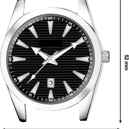 morzi Analog Watch - For Men Black Dial Date Function MZ-LR148 image 4