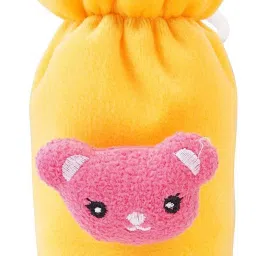 lala maneet Plush Baby Feeding Bottle Cover with Animated Cartoon Design (60ML-125ML, Small) image 3