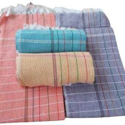 GOPAL HANDLOOMS KHADI HAND KERCHIEF PACK OF 12 .SUITABLE FOR ALL MEN AND WOMEN ["Multicolor"] Handkerchief-image-20