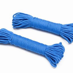 polypropylene Rope for Drying Clothes/Clothesline, pack of 2 Blue-20