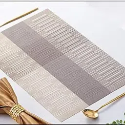 yelona Rectangular Pack of 4 Table Placemat image 2