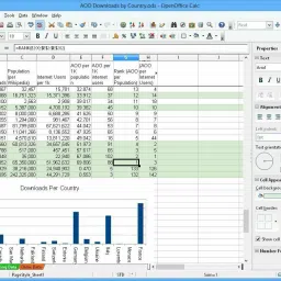 best deal Open Office 2021 - Latest Version for PC & Mac on CD Spreadsheet, Presentation image 3