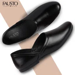 Ethnic Fashion Festive Wedding Occasion Nagra Lightweight Slip On Jutis and Mojaris For Men-image-98