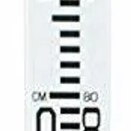 Aluminum Leveling Staff 4 meters 4 fold with Canvas Cover Height Gauge-1
