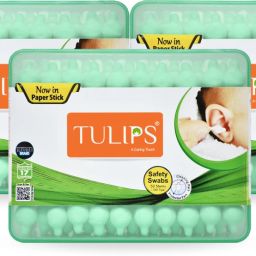 Safety Cotton Ear Buds,(with Ear Drum Protection) white paper stick-image-38