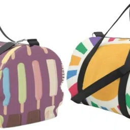 20 L Gym Duffel Bag - Stylish Printed Duffle Bag Combos - Multicolor-image-76