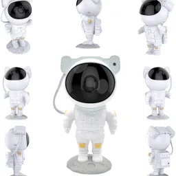 jainchan Astronaut Galaxy Projector - 360 Magnetic Head Rotation, Remote Control Table Lamp image 2