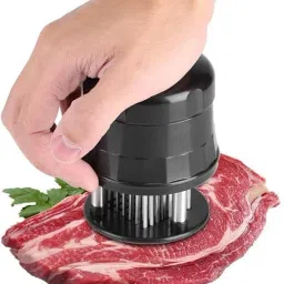 Professional Meat Tenderizer, Stainless Steel Meat Tenderizer Kitchen Accessory Stainless Steel, Plastic Hammer Meat Tenderizer-image-84
